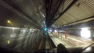 Train Cab Ride NL  Night  Duivendrecht  Schiphol  Hoofddorp Opstel  coupling  Dec 2016 [upl. by Nairoc403]