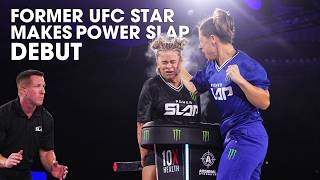 Former UFC Star Makes A Statement  Paige VanZant vs Christine Wolmarans  Power Slap 8  Full Match [upl. by Rodenhouse279]