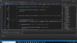 C Nonblocking Sockets Winsock Tutorial 5 Receiving Packet Size amp Processing [upl. by Malone280]