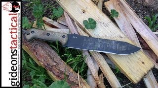 KaBar Becker BK9 Knife Review Hall Of Champions [upl. by Cormac]