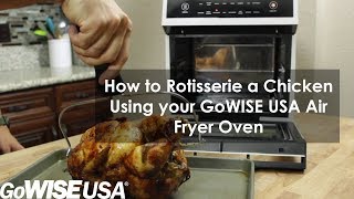 Club Chefman Recipe  Rotisserie Cornish Hen [upl. by Aterg]