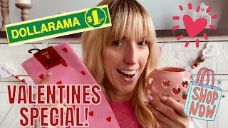 ✨DOLLARAMA✨ HAUL WHAT’S NEW VALENTINES DECOR FEBRUARY 2024 [upl. by Mattland]