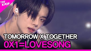 TOMORROW X TOGETHER 0X1LOVESONG I Know I Love You featSeori THE SHOW 210608 [upl. by Eiliak]