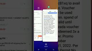 How to use Lazada Voucher Code from go99 [upl. by Airotkciv]