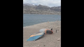 Lake Mohave Windfoiling [upl. by Geer]