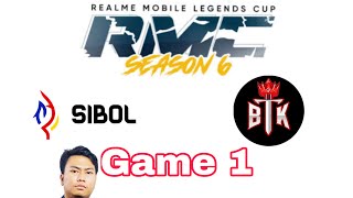 SIBOL vs BTK CLOSE GAME  Game 1  Kbreakdown [upl. by Matronna636]