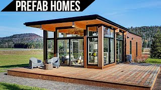 3 Amazing Modern PREFAB HOMES With Must See Features [upl. by Herminia]