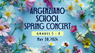 Argenziano School Spring Concert 58 53024 [upl. by Ydnec359]