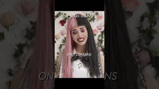 Clean Melanie Martinez songs💗 crybaby melaniemartinez portal edit viral [upl. by Fletch]