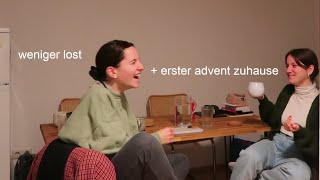 weniger lost und erster advent zuhaus  leipzig vlog 05 [upl. by Nettirb398]