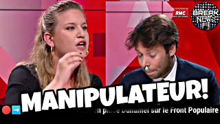 🔴➡️Mathilde Panot DÉMONTE Benjamin Duhamel sur le Front Populaire [upl. by Swarts528]