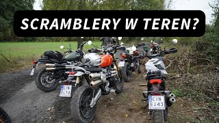 Scrambler zamiast ADV  Triumph Rideout na Scramblerze 400X [upl. by Allred742]