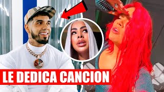 Anuel Aa Le Dedica Canción A Karol G Así Reacciona Yailin LA Mas Viral 😱 [upl. by Anilec]