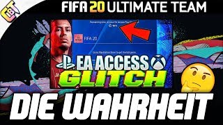 Die Wahrheit über den EA ACCESS GLITCH in FIFA 20 [upl. by Katleen]