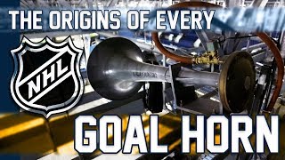 The Origins of Every NHL Goal Horn [upl. by Suissac]