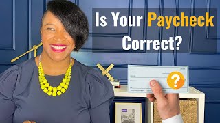 Is Your Paycheck Correct How to Convert Your Salary [upl. by Ellerahs]