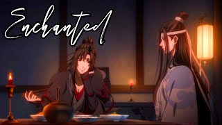 Enchanted  WangXian  Lan WangJi x Wei WuXian AMV Mo Dao Zu ShiFounder of diabolism [upl. by Icnarf]