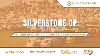 2023 Michelin Ginetta Junior championship – Round 4 – Live from Silverstone [upl. by Ahsiei]