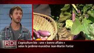 RDI Économie  Entrevue JeanMartin Fortier [upl. by Doubler]