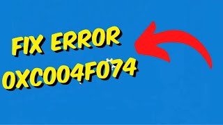 How To Fix Error 0xC004F074  Solution to Fix 0xC004F074 Windows 10 Activation [upl. by Yhtir]