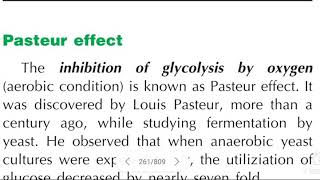 pasteur effect amp crabtree effect [upl. by Win]