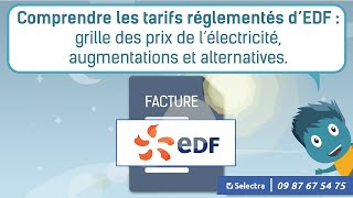 Augmentation EDF ⚡ Pourquoi les tarifs réglementés augmententils  Peuton payer moins cher [upl. by Marou]