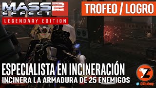 Legendary Edition Mass Effect 2  Logro  Trofeo Especialista en Incineración [upl. by Colner]