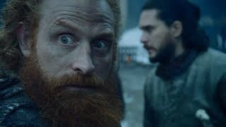 Tormund Beric and Edd arrive at Winterfell  GAME OF THRONES 8x02 HD Scene [upl. by Oremoh]