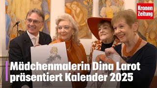 Vernissage amp Kalender 2025 VIPs feiern Dina Larot kronetv ADABEI [upl. by Johnette]