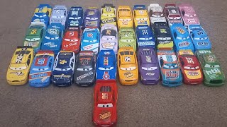 My Updated Cars 1 Piston Cup Racers Collection [upl. by Weintrob]