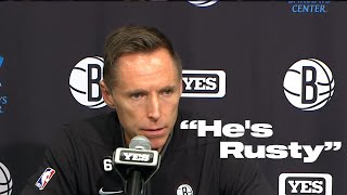 Steve Nash on Ben Simmons quotI think Hes Rustyquot [upl. by Hellene302]