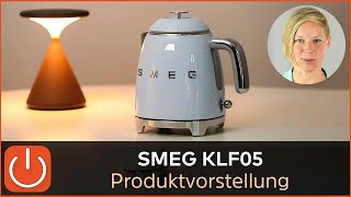 SMEG Wasserkocher Mini  XS  KLF05 Serie  Thomas Electronic Produktvorstellung  7 Farben zur Wahl [upl. by Renault779]