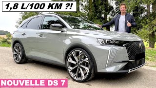 Essai nouvelle DS7 en détail  18L100km vraiment [upl. by Byrom]