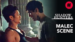 Shadowhunters  Season 3 Episode 12 Malec Training Scene  Music Mattis  quotThe Chainquot [upl. by Auqinaj796]