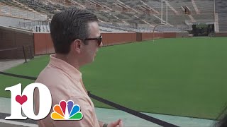 Neyland Stadium prepares for upcoming Morgan Wallen concerts [upl. by Obocaj]