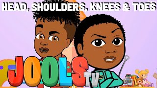 Head Shoulders Knees amp Toes Hip Hop Remix  joolstv Nursery Rhymes  Kid Songs [upl. by Agneta]