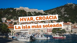 Que Ver y Hacer en Hvar Croacia Guía Turística [upl. by Aivatahs]