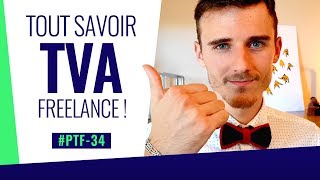 Tout savoir sur la TVA FREELANCE 2019  Micro entreprise  Auto entrepreneur Graphiste PTF34 [upl. by Auburta]