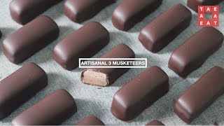 Food Scientist Makes Artisanal 3 Musketeers  Reclaiming Chocolates and Confections [upl. by Ahsekim]