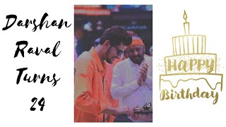 Darshan Raval Celebrating His Birthday In Advance  Pankhida Garba 2018 [upl. by Anaigroeg254]