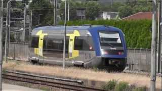 SNCF Trains at Epernay France [upl. by Inge]