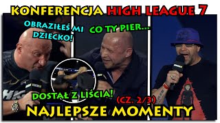 Najman liściuje Murana a Daro robi ŁAAA Konferencja HIGH League 7 NAJLEPSZE MOMENTY cz 23 [upl. by Pinkerton]