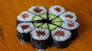 Full Moon Sushi Roll  Art Sushi Recipe [upl. by Saimon]