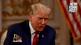 Trump tells Dr Phil ‘evil forces’ are controlling Biden [upl. by Anaibib]