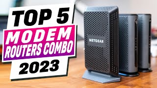 Top 5 BEST Modem Router Combos Review 2023 [upl. by Wallinga]