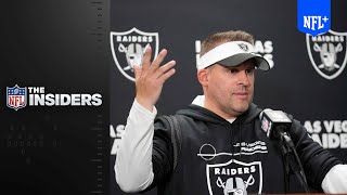 Raiders fire Josh McDaniels GM David Ziegler and OC Mick Lombardi  The Insiders [upl. by Esilehc]