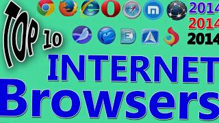 Top 10 Best Internet Web Browsers  2014 [upl. by Lamont]