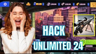 Pure Sniper HackMod  Pure Sniper Free Unlimited Golds ampCash 2024 [upl. by Nywles410]