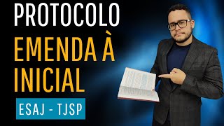 Como protocolar uma EMENDA À INICIAL TJSP [upl. by Aniat]