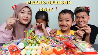 PRANK AGAIN❗️MAKAN JAJAN VIRAL BUATBUAT TAK LAYAN CACA 😂‼️ [upl. by Nohsreg]